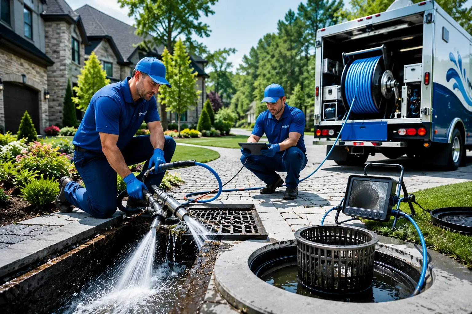Local outdoor drain cleaning professionals in Burkett, TX