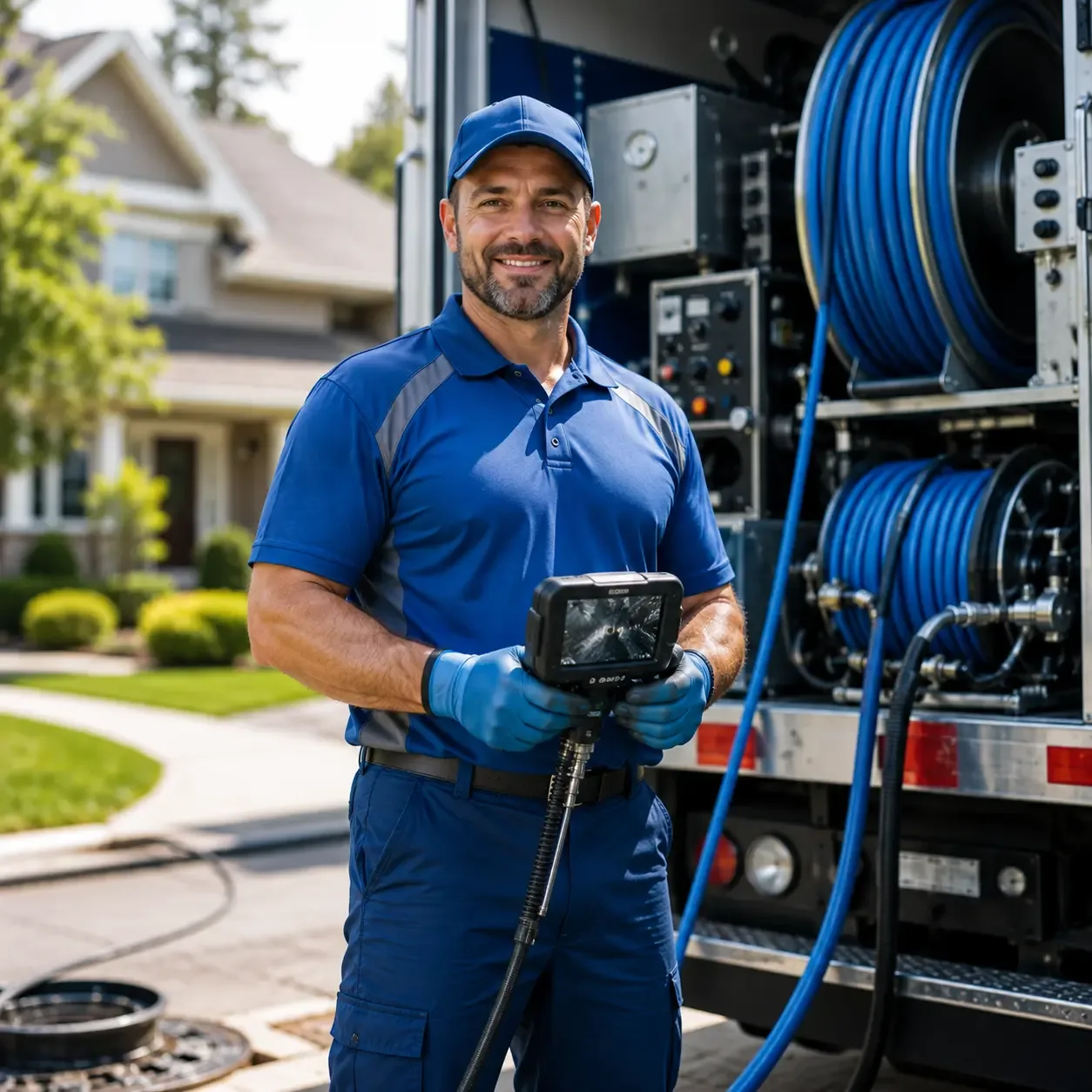 Local outdoor drain cleaning specialists in Burkett, TX